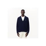 Lacoste Erkek Relaxed Fit V Yaka Lacivert Hırka
