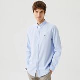 Lacoste Erkek Slim Fit Oxford Gömlek - Mavi - XL