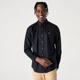 Lacoste Erkek Slim Fit Oxford Gömlek - Siyah - XL