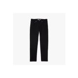 Lacoste Erkek Slim Fit Siyah Jean Pantolon