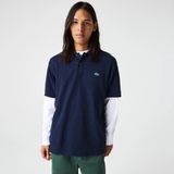 Lacoste Erkek T-Shırt PH2363-00-7CG - Lacivert - 2XL