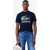 Lacoste Erkek T-Shırt TH1285-166 - Lacivert - M