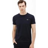 Lacoste Erkek T-Shırt TH7618-166 - Lacivert - 2XL