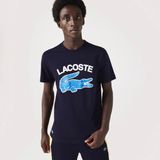 Lacoste Erkek T-Shırt TH9681-00-166 - Lacivert - 2XL
