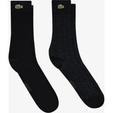 Lacoste Erkekler İçin 2'li Siyah Çorap Baskılı Desen ve Malzeme Özellikleriyle Şık Seçim - 18S-Siyah - 35 - 44