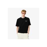 Lacoste Heavy Fit Printed Erkek Siyah T-Shirt