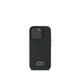 Lacoste iPhone 16 Pro PU Pike Desenli İkonik Timsah Logolu Magsafe Siyah Uyumlu Telefon Kılıfı