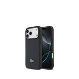 Lacoste Iphone 17 Pro Max Pike Desenli Metal Logolu Magsafe Uyumlu Telefon Kılıfı - Lacivert