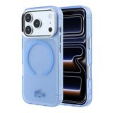 Lacoste iPhone 18 Pro C-Magnet İkonik Timsah Logolu Buzlu IML MagSafe Uyumlu Kılıf