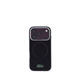 Lacoste Iphone 18 Pro Max Lake Timsah Logolu Buzlu Iml Magsafe Uyumlu Telefon Kılıfı - Bordo