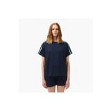 Lacoste Kadın Bisiklet Yaka Lacivert T-shirt