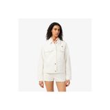 Lacoste Kadın Denim Beyaz Ceket
