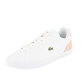 Lacoste Kadın Lerond Pro BL 23 1 CFA Spor Ayakkabı, Beyaz/Açık Pembe, 7 US