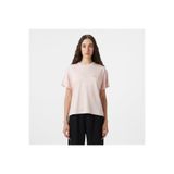 Lacoste Kadın Loose Fit Bisiklet Yaka Pembe T-Shirt