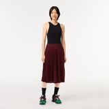 Lacoste Kadın Loose Fit Bordo Etek - 2XS