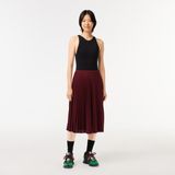 Lacoste Kadın Loose Fit Bordo Etek - XS