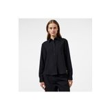 Lacoste Kadın Oversize Fit Siyah Gömlek