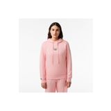 Lacoste Kadın Polo Yaka Pembe Sweatshirt