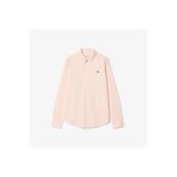 Lacoste Kadın Regular Fit Açık Pembe Oxford Gömlek