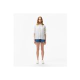 Lacoste Kadın Regular Fit Denim Koyu Mavi Şort