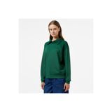 Lacoste Kadın Regular Fit Fermuarlı Dik Yaka Koyu Yeşil Sweatshirt