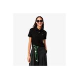 Lacoste Kadın Regular Fit Siyah Polo