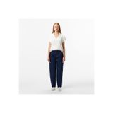 Lacoste Kadın Relaxed Fit Koyu Mavi Jean Pantolon
