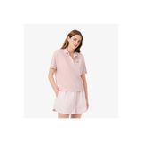 Lacoste Kadın Relaxed Fit Pembe Polo