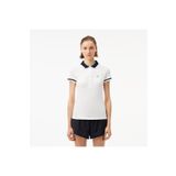 Lacoste Kadın Slim Fit Beyaz Polo