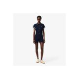Lacoste Kadın Slim Fit Kısa Kollu Polo Yaka Lacivert Tulum
