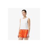 Lacoste Kadın Slim Fit Kolsuz Beyaz Bluz