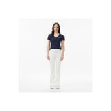 Lacoste Kadın Slim Fit Krem Jean Pantolon