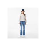 Lacoste Kadın Slim Fit Mavi Jean Pantolon
