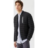 Lacoste Kapitone Syntehic Fill Kapitone Jacket Hakim Yaka Erkek Mont Siyah