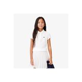 Lacoste Kız Çocuk Beyaz Polo