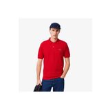 Lacoste L.12.12 Classic Fit Kırmızı Polo Erkek T-shirt
