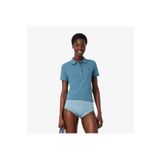 Lacoste L.12.d Kadın Slim Fit Mavi Polo