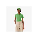 Lacoste L.12.d Kadın Slim Fit Yeşil Polo