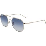 Lacoste L 210S 718 54 Unisex Geometrik Gold Metal Güneş Gözlüğü