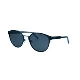 Lacoste L 263S 002 53 Oval Füme Metal Kadın Güneş Gözlüğü