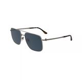 Lacoste L 272S 038 58 Erkek Geometrik Gun Metal Güneş Gözlüğü