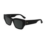 Lacoste L 6053S 001 52 Kadın Cat Eye Siyah Kemik Güneş Gözlüğü