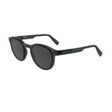 Lacoste L 6055S 035 51 Unisex Oval Gri Kemik Güneş Gözlüğü