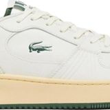 Lacoste L001 Set Hakiki Deri Erkek Krem Sneaker