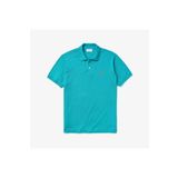 Lacoste L1212 Yeşil Klasik Fit Polo Yaka Erkek T-shirt