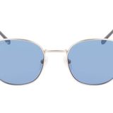 LACOSTE L251S Oval Güneş Gözlüğü, Semimatte Paladyum, Tek Boyut, Semimatte Paladyum, One Size