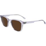 Lacoste L6040SN-035 51 Unisex Güneş Gözlüğü - Şeffaf Gri