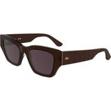 Lacoste L6053S-210 52 Unisex Güneş Gözlüğü - Koyu Kahve