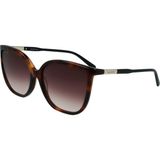 Lacoste L963S C.230 59-16 Güneş Gözlüğü - Havana