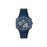 Lacoste Lac2011370 Lacivert Silikon Kordon Analog/Dijital Erkek Kol Saati